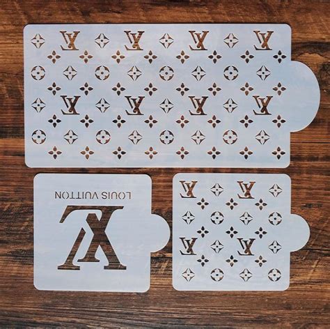 supreme louis vuitton stencil|louis vuitton stencils for painting.